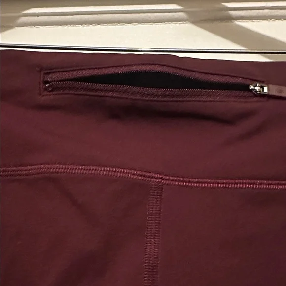 lululemon athletica Burgundy Leggings - Picture 7 of 9